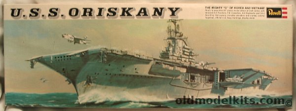 Revell 1/500 USS Oriskany Aircraft Carrier, H370-300 plastic model kit